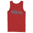 thumbnail image 1 of Men's Justice League Tornado Logo Tank Top Red Small, 1 of 3