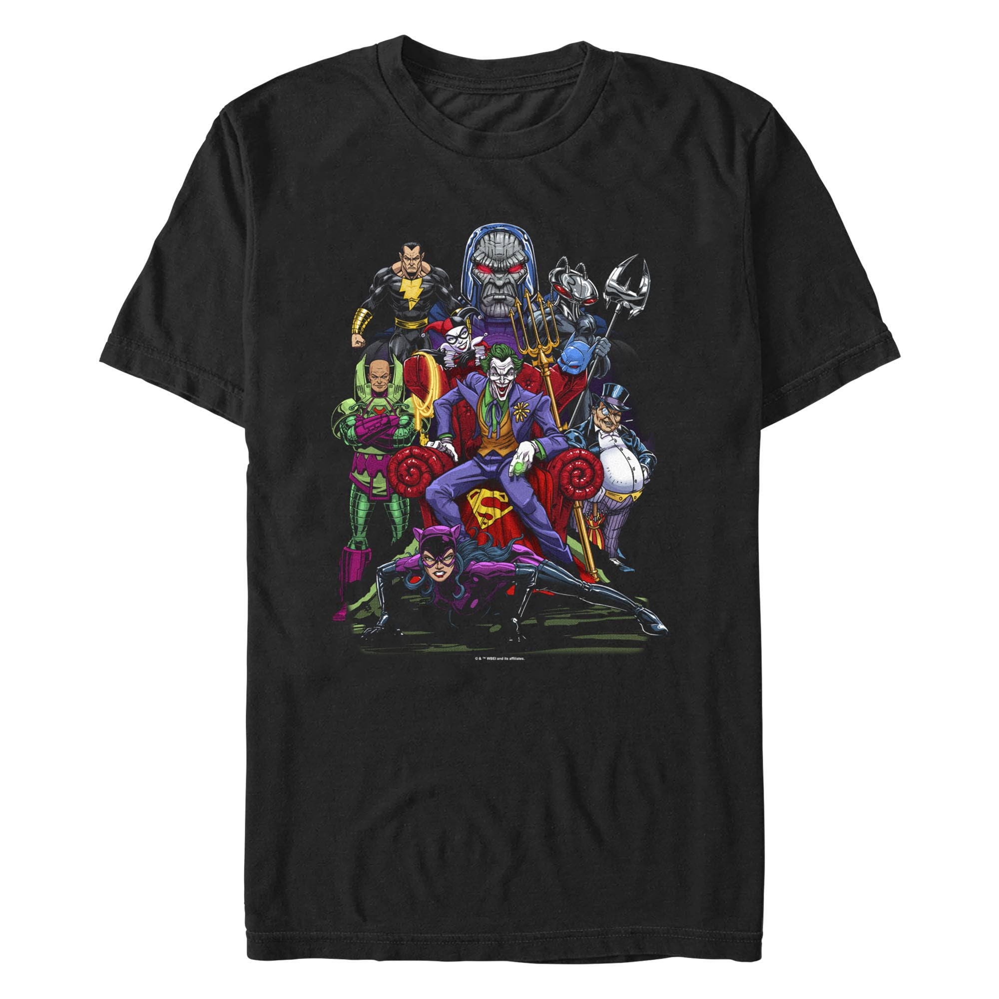 GLAY Justice & Gully Tシャツ Mサイズ Men's Justice League Villains Group Shot Graphic T-Shirt - Walmart.com