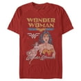 thumbnail image 1 of Men's Justice League Vintage  Graphic Tee Red 2X Large, 1 of 4