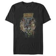 thumbnail image 1 of Men's Justice League Vintage Hero Collage  Graphic Tee Black 3X Large, 1 of 4