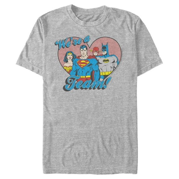 Men's Justice League We’re a Team  Graphic T-Shirt