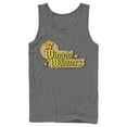 thumbnail image 1 of Men's Justice League Winged Wonders Logo  Tank Top Charcoal X Large, 1 of 3