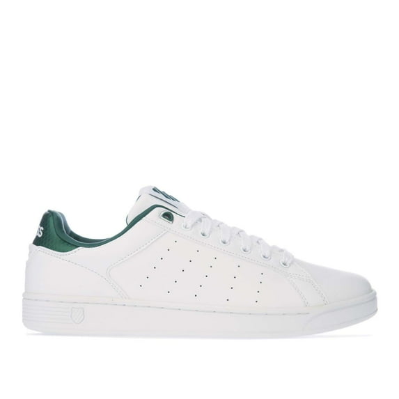 Men's K-Swiss Clean Court CMF Sneakers Shoes in White
