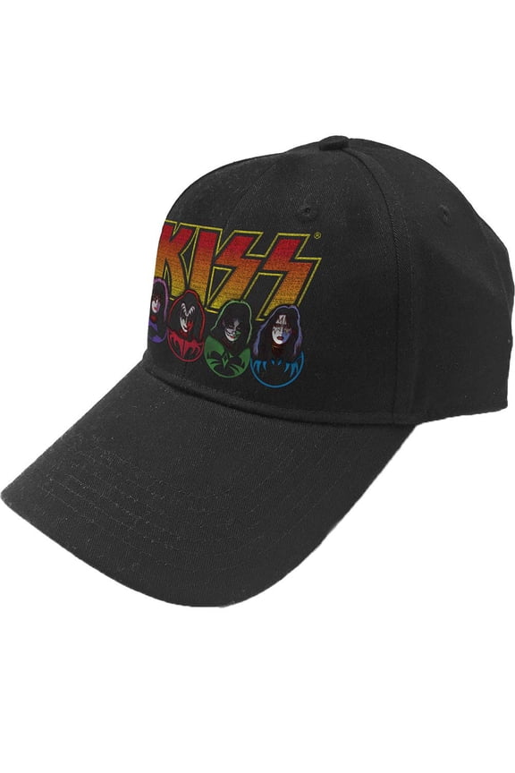 Band Monkey men's Hat Multicoloured Adjustable Black