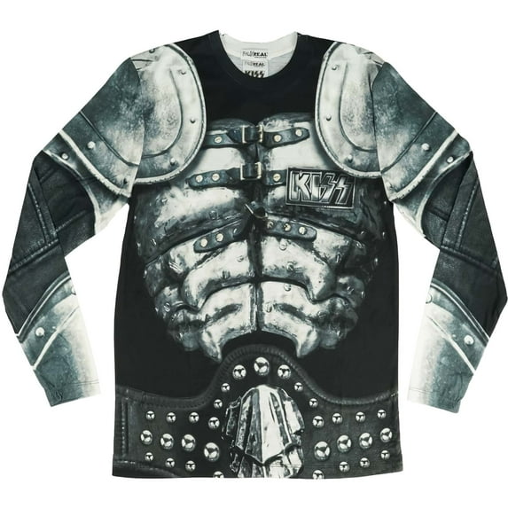 Men's KISS The Demon LS Tee Long Sleeve Small Multi