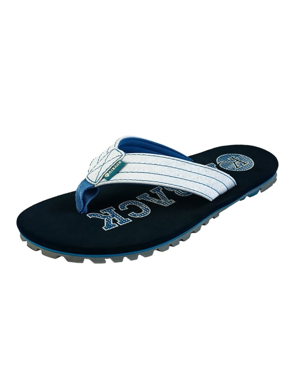 Men's Kaiback Classic Sport Flip Flops | Heavy-Duty Outdoor Rubber Sandals with Tough Tread & Arch Support