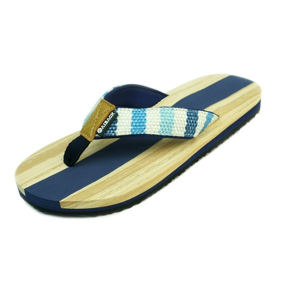 Men's Kaiback Surfside Casual Beach & Pool Flip Flops | Lightweight and Comfortable Outdoor Sandals with Arch Support