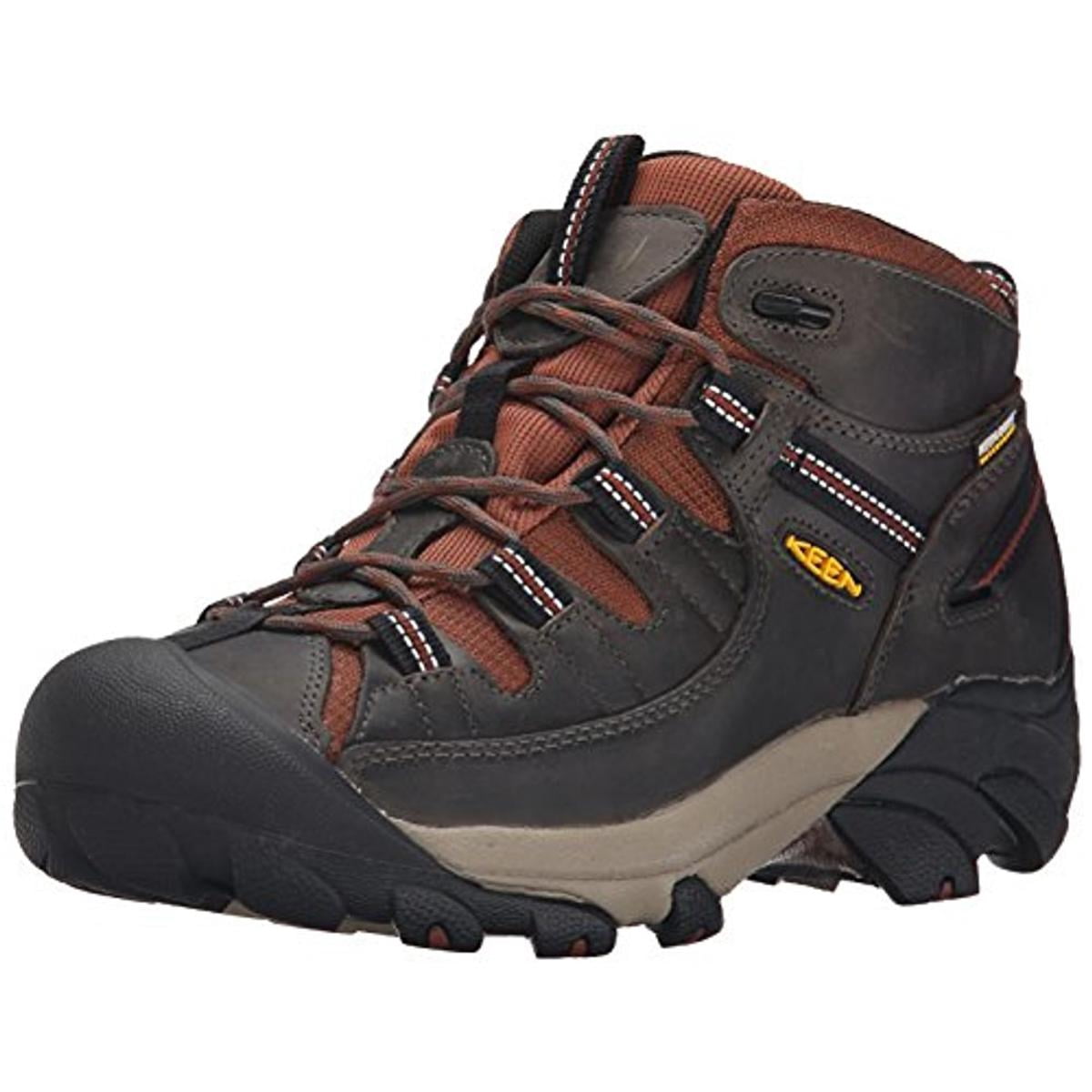 KEEN Targhee III Mid Waterproof Hiking Boots Mens 13 M Brown EUC Men main image 2