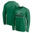 thumbnail image 1 of Men's Kelly Green Dallas Stars Team Arch Knockout Long Sleeve T-Shirt, 1 of 3