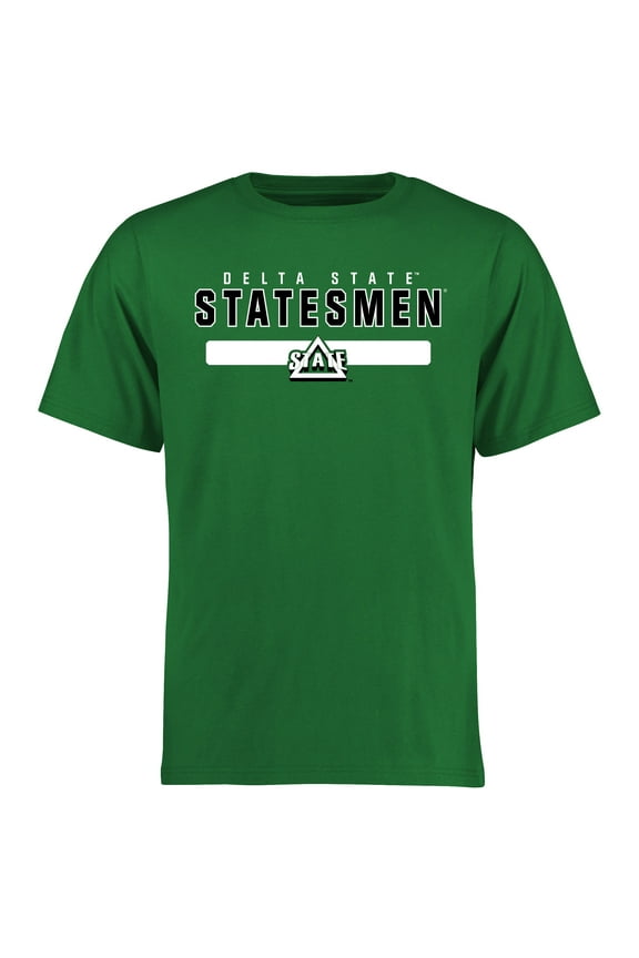 Men's Kelly Green Delta State Statesmen Team Strong T-Shirt