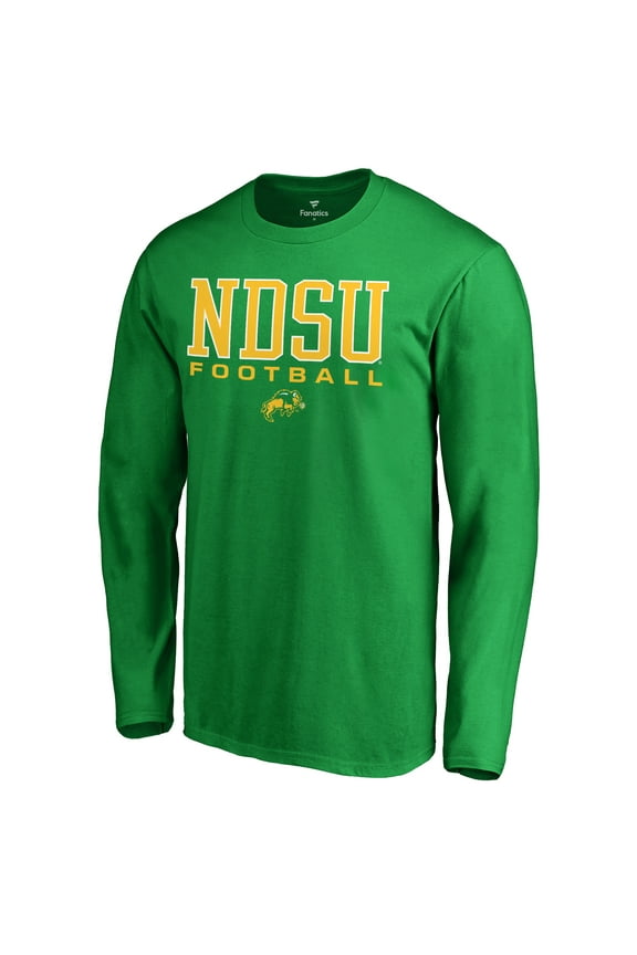 Men's Kelly Green NDSU Bison Team Unity Football Long Sleeve T-Shirt