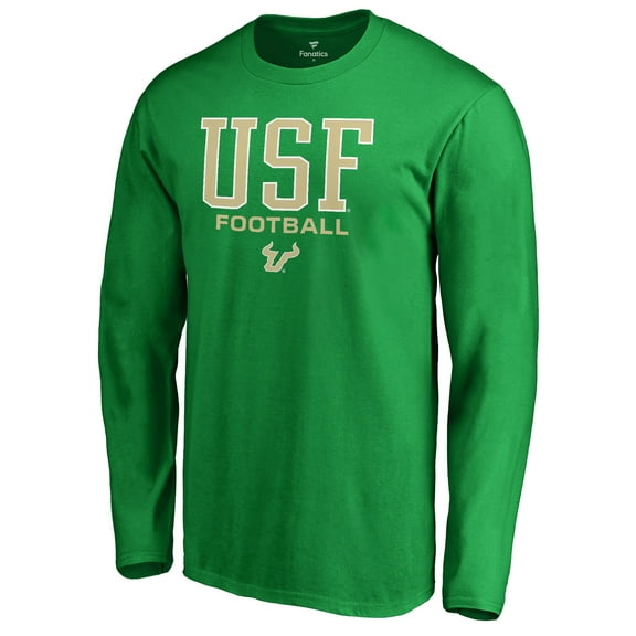 Men's Kelly Green South Florida Bulls Team Unity Football Long Sleeve T-Shirt