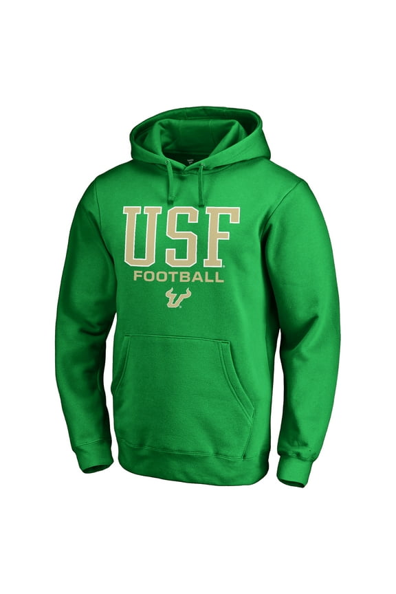 Men's Kelly Green South Florida Bulls Team Unity Football Pullover Hoodie