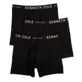 thumbnail image 1 of Men's Kenneth Cole 52W1017 Classic Fit Microfiber Stretch Boxer Brief- 3 Pack (Black M), 1 of 1