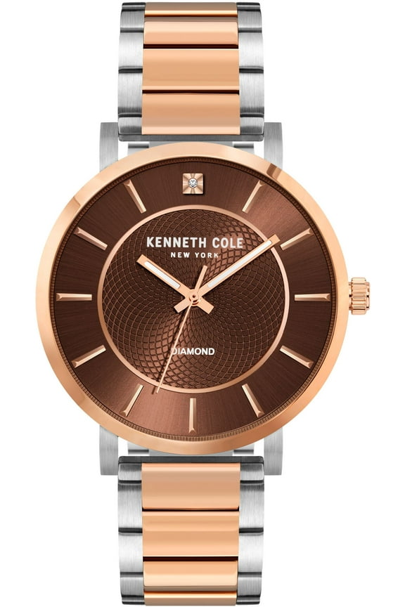 Men's Kenneth Cole New York Genuine Diamond Watch KC51027022A