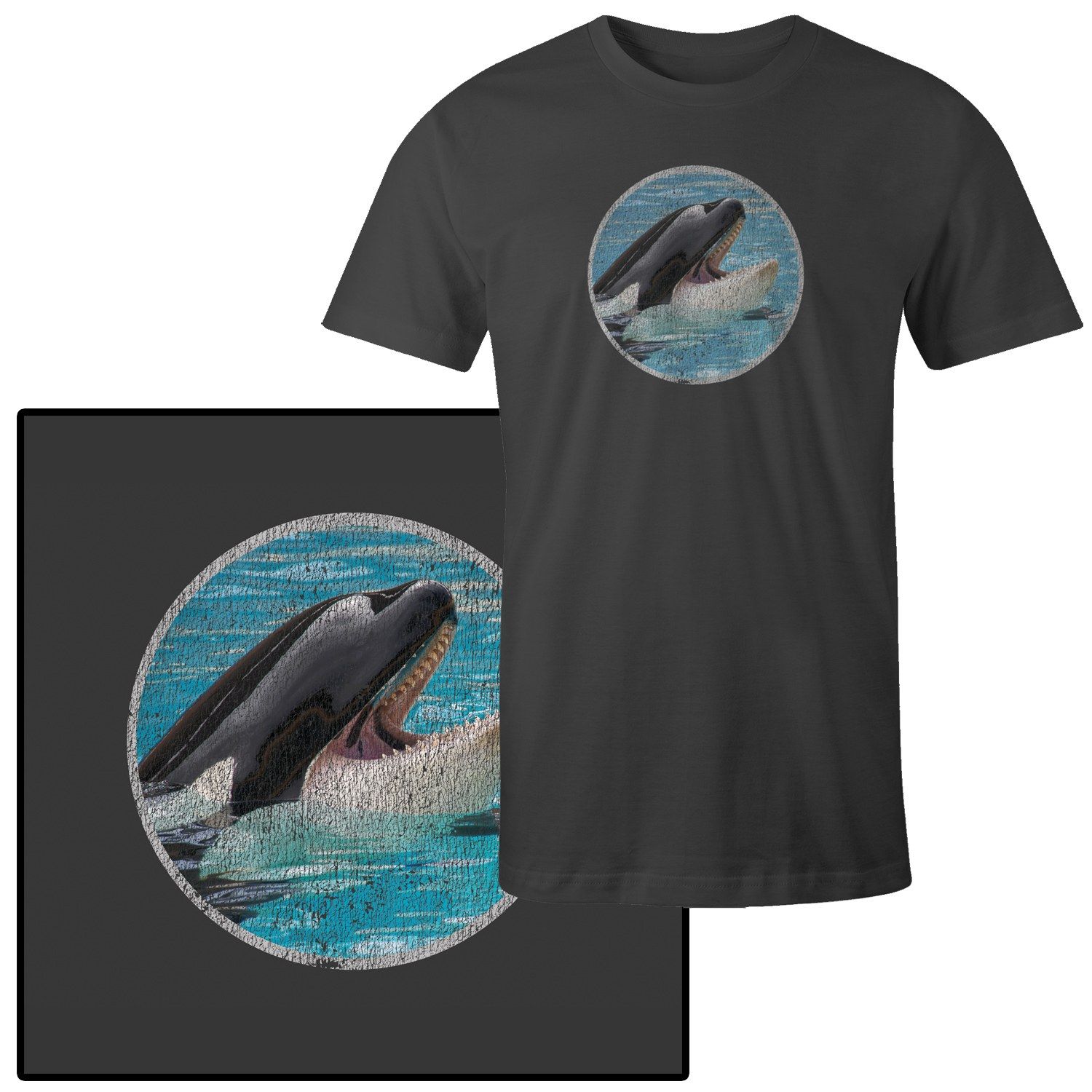 T-SHIRT LYCRA TDS WHALE M/LONGUE HOMME PLONGEE