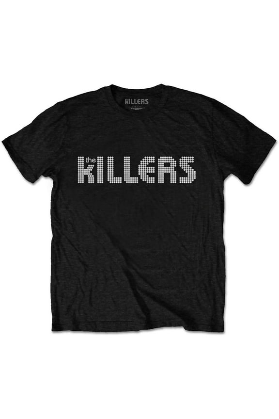 Men's Killers Dots Logo Slim Fit T-shirt Medium Black