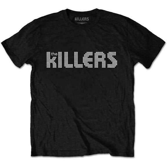 Men's Killers Dots Logo Slim Fit T-shirt XX-Large Black