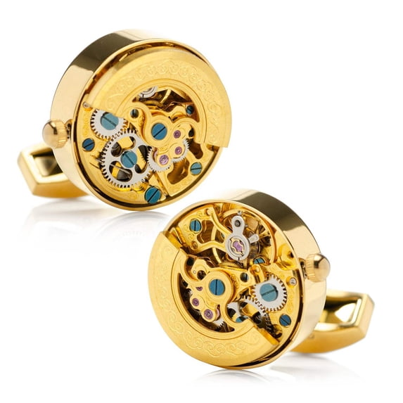 Men's Kinetic Watch Movement Cufflinks