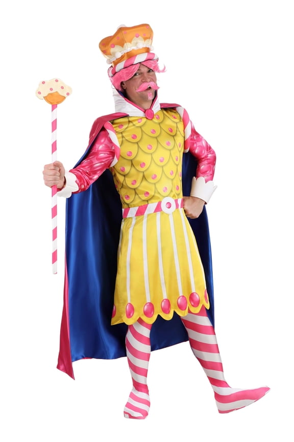 Men's King Kandy Candy Land Costume