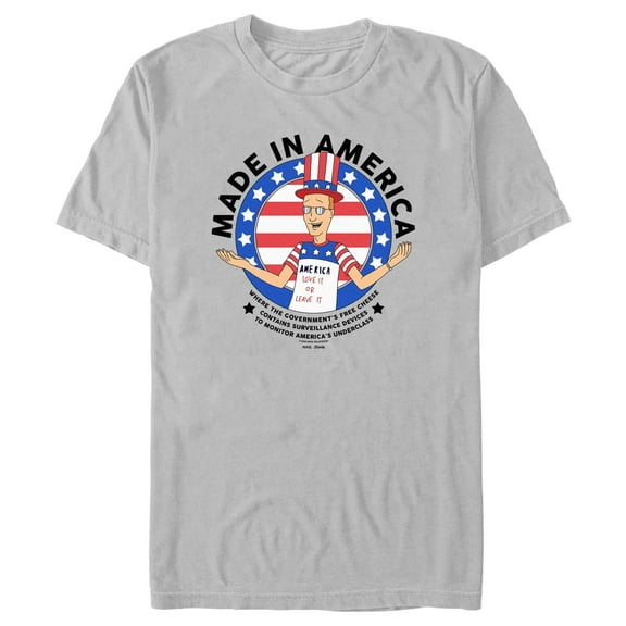 Men's King of the Hill Dale Gribble Made in America  Graphic T-Shirt