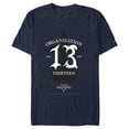 thumbnail image 1 of Men's Kingdom Hearts 1 Evil Organization XIII  Graphic Tee Navy Blue 3X Large, 1 of 5