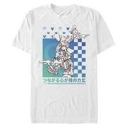 Men's Kingdom Hearts 1 Friendship Tower Graphic Tee White 3X Large
