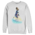 thumbnail image 1 of Men's Kingdom Hearts 1 Hero by the Shore Sweatshirt White X Large, 1 of 4