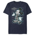thumbnail image 1 of Men's Kingdom Hearts 1 King Mickey Graphic Tee Navy Blue 2X Large, 1 of 5