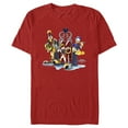 thumbnail image 1 of Men's Kingdom Hearts 1 King of Hearts  Graphic Tee Red Small, 1 of 5