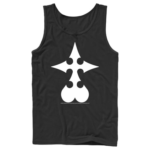 Men's Kingdom Hearts 1 Organization XIII  Tank Top Black Medium