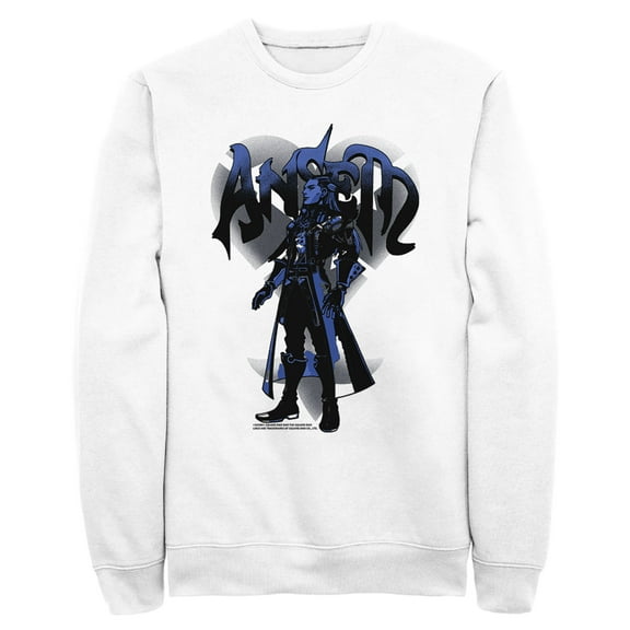 Men's Kingdom Hearts 1 Seeker of Darkness Sweatshirt White Small