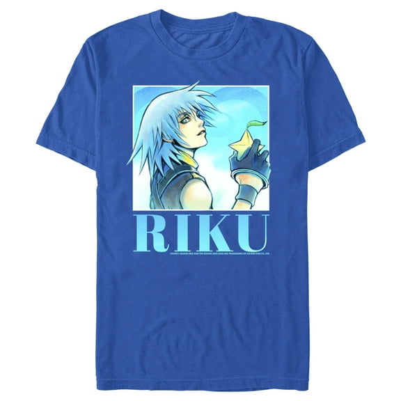 Men's Kingdom Hearts 1 Sora's Best Friend  Graphic Tee Royal Blue 2X Large