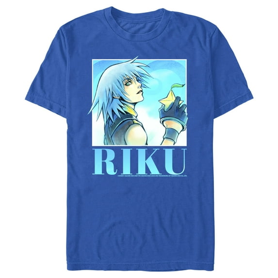 Men's Kingdom Hearts 1 Sora's Best Friend Graphic Tee Royal Blue Medium