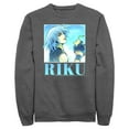 thumbnail image 1 of Men's Kingdom Hearts 1 Sora's Best Friend Sweatshirt Charcoal Heather 3X Large, 1 of 4