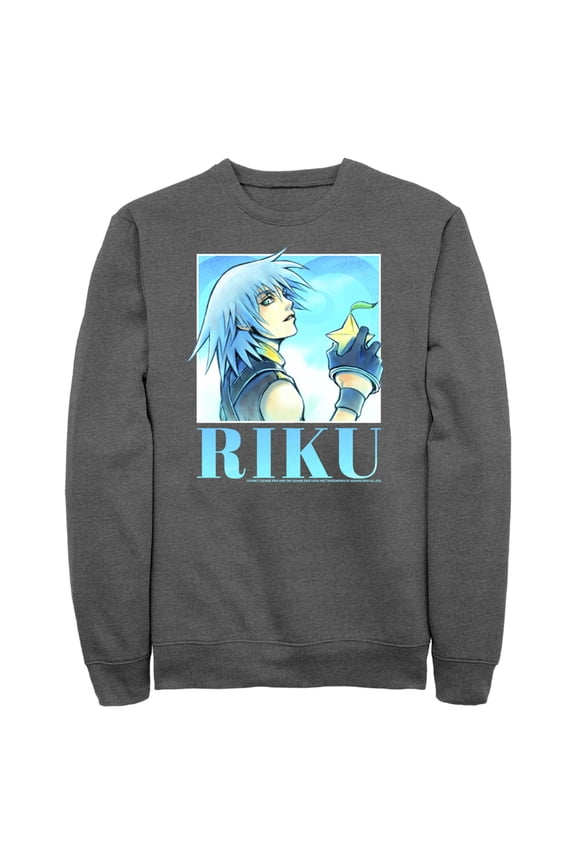 Men's Kingdom Hearts 1 Sora's Best Friend Sweatshirt Charcoal Heather Medium