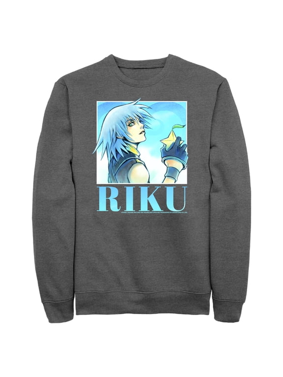 Men's Kingdom Hearts 1 Sora's Best Friend Sweatshirt Charcoal Heather Small