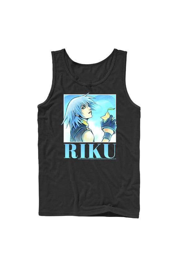Men's Kingdom Hearts 1 Sora's Best Friend Tank Top Black X Large