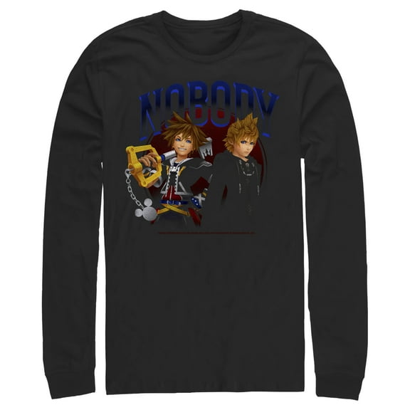 Men's Kingdom Hearts 2 Keyblade Masters  Long Sleeve Shirt Black X Large