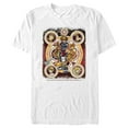 thumbnail image 1 of Men's Kingdom Hearts 2 Stained Glass Art  Graphic Tee White Large, 1 of 5