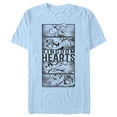 thumbnail image 1 of Men's Kingdom Hearts 3 Action Panels Graphic Tee Light Blue Medium, 1 of 4