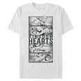 thumbnail image 1 of Men's Kingdom Hearts 3 Action Panels  Graphic Tee White 3X Large, 1 of 5