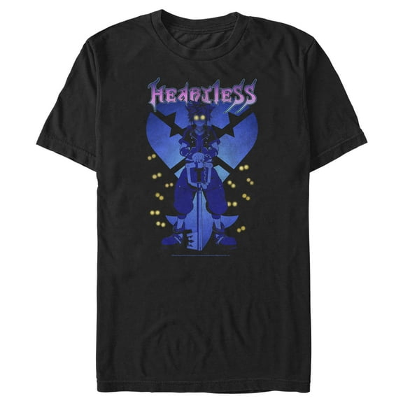 Men's Kingdom Hearts 3 Inner Shadows Graphic Tee Black Small