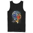 thumbnail image 1 of Men's Kingdom Hearts Chain of Memories Hero Duo Stained Glass  Tank Top Black X Large, 1 of 5