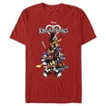 thumbnail image 1 of Men's Kingdom Hearts Coded Box Art Graphic Tee Red X Large, 1 of 5