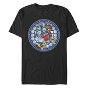 Mens Kingdom Hearts Soras Motive Graphic T-Shirt