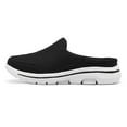 thumbnail image 1 of Men's Knit Mule Slippers | Breathable, Non-Slip Soft Sole | Perfect for Outdoor & Home Use, 1 of 7