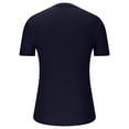 thumbnail image 1 of Men's Knit T-Shirts Short Sleeve Casual Ribbed Shirts Lightweight Crewneck Tees Stretchy Undershirts, 1 of 6