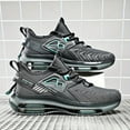 thumbnail image 1 of [Stylish Running Sneakers] Stylish Shock-Absorbing Running Sneakers - Breathable Mesh Upper, Cushioned Air Cushion for All-Day Comfort - Perfect for Outdoor Sports,  Allseason ,  Fabric Upper Shoes, 1 of 9
