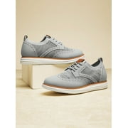 Mens KnitFlex SmartCraft Mesh Oxfords Sneakers Casual Dress Lace-Up Lightweight Walking Shoes